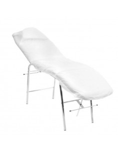 Sabanas ajustables de 0,95 x 2,20 color blanco. Caja de...