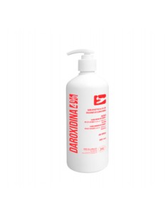 Daroxidina 4%. Envase de 500 ml.