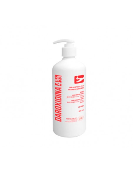 Daroxidina 4%. Envase de 500 ml.